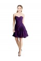 Shop Draped Chiffon Long Sweetheart Cocktail Bridesmaid Dress Toronto