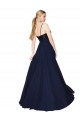 Shop Sweetheart High Neck Sequin Top Long Chiffon Bridesmaid Dress / Prom Dress Toronto