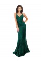 Shop Black Tie Sleek Fishtail Shaped Long Lace Bridesmaid Dress / Prom Dress Toronto