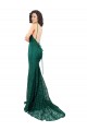 Shop Black Tie Sleek Fishtail Shaped Long Lace Bridesmaid Dress / Prom Dress Toronto