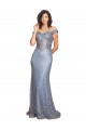 Shop Off the Shoulder Sweetheart Neckline Formal Sequin Bridesmaid Dress / Prom Dress with Thigh High Slit Toronto