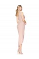 Shop Knee Length Short Formal Crepe Bridesmaid Dress / Prom Dress Toronto