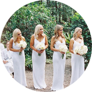 White Bridesmaid Dresses Toronto